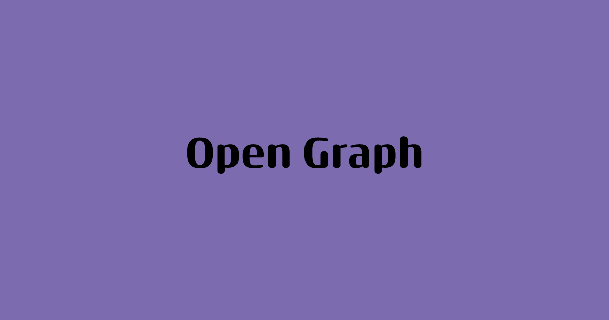 Open Graph 적용하기