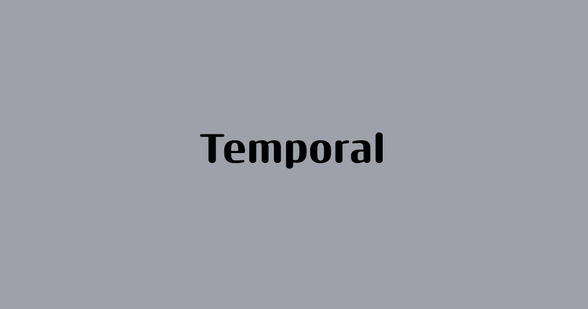 Date의 미래 Temporal